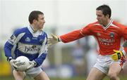 26 March 2006; Gary Kavanagh, Laois, in action against Aaron Kernan, Armagh. Allianz National Football League, Division 1B, Round 6, Armagh v Laois, St. Oliver Plunkett Park, Crossmaglen, Co. Armagh. Picture credit: Brian Lawless / SPORTSFILE