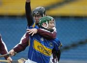 26 March 2006; Declan Fanning, Tipperary, in action against Tony Og Regan, Galway. Allianz National Hurling League, Division 1B, Round 4, Tipperary v Galway, Semple Stadium, Thurles, Co. Tipperary. Picture credit: Ray McManus / SPORTSFILE