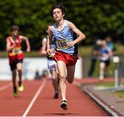 17 May 2014; Dara McElhinney, from Colaiste Pobail Bheanntri, Bantry, Co. Cork, on his way to winning the Minor Boy's 800m at the Aviva Munster Schools Track and Field Championships. Cork IT, Bishopstown, Cork. Picture credit: Matt Browne / SPORTSFILE