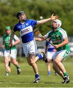 18 May 2014; PJ Scully, Laois, in action against Henry Vaughan, London. GAA All-Ireland Senior Hurling Championship Qualifier Group - Round 4, London v Laois, Páirc Smárgaid, Ruislip, London, England. Picture credit: Matt Impey / SPORTSFILE