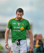 18 May 2014; Wayne McKeon, Leitrim, leaves the field after the game. Connacht GAA Football Senior Championship Quarter-Final, Roscommon v Leitrim, Dr. Hyde Park, Roscommon. Picture credit: Piaras Ó Mídheach / SPORTSFILE