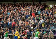 18 May 2014; Spectators look on during the game. Connacht GAA Football Senior Championship Quarter-Final, Roscommon v Leitrim, Dr. Hyde Park, Roscommon. Picture credit: Piaras Ó Mídheach / SPORTSFILE