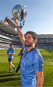 27 April 2014; Cian O'Sullivan, Dublin, celebrates with the cup after the game. Allianz Football League Division 1 Final, Dublin v Derry, Croke Park, Dublin.  Picture credit: Ray McManus / SPORTSFILE