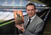 20 May 2014; Author Damian Lawlor at the launch of his book  Fields of Fire – The Inside Story of Hurling’s Great Renaissance. Croke Park, Dublin. Photo by Sportsfile