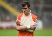29 May 2016; Ethan Rafferty of Armagh leaves the pitch after the Ulster GAA Football Senior Championship quarter-final between Cavan and Armagh at Kingspan Breffni Park, Cavan. Photo by Oliver McVeigh/Sportsfile