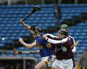 26 March 2006; Darragh Egan, Tipperary, in action against Damien Joyce, Galway. Allianz National Hurling League, Division 1B, Round 4, Tipperary v Galway, Semple Stadium, Thurles, Co. Tipperary. Picture credit: Ray McManus / SPORTSFILE