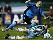 31 March 2006; Connor Sammon, UCD, in action against Colin O'Brien, Cork City. eircom League, Premier Division, UCD v Cork City, Belfield Park, UCD, Dublin. Picture credit: David Maher / SPORTSFILE