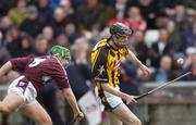 2 April 2006; Michael Fennelly, Kilkenny, in action against Fergal Healy, Galway. Allianz National Hurling League, Division 1B, Round 5, Galway v Kilkenny, Pearse Stadium, Galway. Picture credit: David Maher / SPORTSFILE