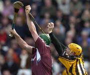 2 April 2006; Richie Power, Kilkenny, in action against Fergal Healy, Galway. Allianz National Hurling League, Division 1B, Round 5, Galway v Kilkenny, Pearse Stadium, Galway. Picture credit: David Maher / SPORTSFILE