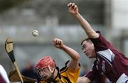 2 April 2006; Eugene Cloonan, Galway, in action against John Tennyson, Kilkenny. Allianz National Hurling League, Division 1B, Round 5, Galway v Kilkenny, Pearse Stadium, Galway. Picture credit: David Maher / SPORTSFILE