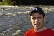 20 March 2006; Galway hurler, Alan Kerins, Victoria Falls, Livingstone, Zambia. Picture credit: Damien Eagers / SPORTSFILE