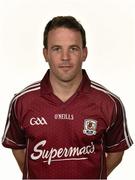 14 May 2014; David Collins, Galway. Galway Hurling Squad Portraits 2014, Salthill, Galway. Picture credit: Barry Cregg / SPORTSFILE