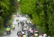 18 May 2014; A view of the peloton as they make their way through Summerhill, Co. Meath, during Stage 1 of the 2014 An Post Rás. Dunboyne - Roscommon. Picture credit: Ramsey Cardy / SPORTSFILE