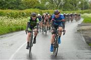 18 May 2014; The peloton rides through Delvin during Stage 1 of the 2014 An Post Rás. Dunboyne - Roscommon. Picture credit: Ramsey Cardy / SPORTSFILE