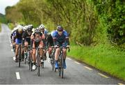18 May 2014; The breakaway group makes it way through Castlepollard, Co. Westmeath, during Stage 1 of the 2014 An Post Rás. Dunboyne - Roscommon. Picture credit: Ramsey Cardy / SPORTSFILE