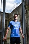 20 May 2014; Dublin GAA stars Bernard Brogan, Danny Sutcliffe, Ciara Ruddy and Ali Twomey helped launch AIG’s jersey promotion at Parnell Park today. AIG is rewarding customers who take out a new car or home insurance policy from www.aig.ie or 1890 27 27 27 with a free kids’ Dublin jersey, or €40 off an adults’ Dublin jersey. The offer runs from May 19th to June 30th.  Vouchers are redeemable on the O’Neills’ website before July 31st. Pictured at the launch was Dublin's Bernard Brogan.Parnell Park, Dublin. Picture credit: David Maher / SPORTSFILE