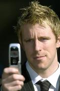 29 March 2006; Co-Founder and Cavan footballer Micheal Lyng at the launch of a new website gaaresults.ie. The site will feature game results and match reports instantaneously uploaded after games by participating clubs across the country. Club members may also get results from gaaresults.ie instantly sent to their mobile phones. Skylon Hotel, Drumcondra, Dublin. Picture credit: Brian Lawless / SPORTSFILE