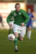 31 March 2006; Terry Dixon, Republic of Ireland. UEFA U17 Championships Qualifier, Republic of Ireland v Serbia & Montenegro, Tolka Park, Dublin. Picture credit: Brendan Moran / SPORTSFILE