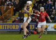 2 April 2006; David O'Connor, Wexford, in action against Kieran Murphy, Cork. Allianz National Hurling League, Division 1A, Round 4, Wexford v Cork, Wexford Park, Wexford. Picture credit: Pat Murphy / SPORTSFILE