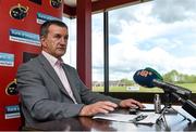 21 May 2014; Munster Rugby CEO Garrett Fitzgerald speaking during a press conference. Munster Rugby Press Conference, University of Limerick, Limerick. Picture credit: Diarmuid Greene / SPORTSFILE
