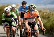 21 May 2014; Nathan Edmondson, Velosure Giordana, leads the breakaway group through Raheen during Stage 4 of the 2014 An Post Rás. Charleville - Cahirciveen. Picture credit: Ramsey Cardy / SPORTSFILE