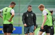 22 May 2014; Republic of Ireland assistant manager Roy Keane during squad training ahead of their 3 International Friendly against Turkey on Sunday May 25th. Republic of Ireland Squad Training, Gannon Park, Malahide, Co. Dublin. Picture credit: David Maher / SPORTSFILE