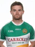 20 May 2014; Colm Coughlan, Offaly. Offaly Hurling Squad Portraits 2014, O'Connor Park, Tullamore, Co. Offaly. Picture credit: Pat Murphy / SPORTSFILE