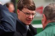27 July 1999; Trainer Aidan O'Brien at The Curragh Racecourse in Newbridge, Kildare. Photo by Damien Eagers/Sportsfile