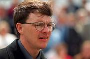 27 July 1999; Trainer Aidan O'Brien at The Curragh Racecourse in Newbridge, Kildare. Photo by Damien Eagers/Sportsfile