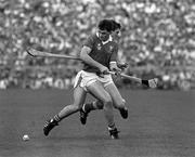 16 July 1990; Pat Buckley of Cork in action against John Kennedy of Tipperary during the Munster Senior Hurling Championship Final match between Tipperary and Cork at Semple Stadium in Thurles, Tipperary. Photo by Ray McManus/Sportsfile