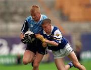 27 June 1999; Declan Darcy of Dublin in action against Joe Higgins of Laois during the Leinster Senior Football Championship Semi-Final match between Dublin and Laois at Croke Park in Dublin. Photo by Brendan Moran/Sportsfile