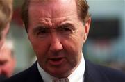 27 July 1999; Trainer Dermot Weld at The Curragh Racecourse in Newbridge, Kildare. Photo by Damien Eagers/Sportsfile