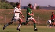 30 January 1999; Dessie Byrne of Republic of Ireland during the Under 17 Meridian Cup Group A match between Republic of Ireland and Spain at the Athlone Stadium in Cape Town, South Africa. Photo by David Maher/Sportsfile