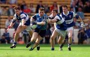 27 June 1999; Dessie Farrell of Dublin is tackled by Kevin Fitzpatrick of Laois during the Leinster Senior Football Championship Semi-Final match between Dublin and Laois at Croke Park in Dublin. Photo by Aoife Rice/Sportsfile