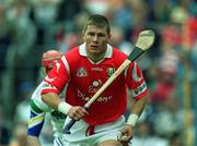 13 June 1999; Diarmuid O'Sullivan of Cork during the Munster Senior Hurling Championship Semi-Final match between Cork and Waterford at Semple Stadium in Thurles, Tipperary. Photo by Ray McManus/Sportsfile