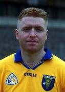 27 May 1999; Enon Gavin during a Roscommon Football squad portrait session at Dr Hyde Park in Roscommon. Photo by Ray McManus/Sportsfile