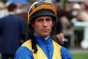 27 June 1999; Jockey Gary Stevens at The Curragh Racecourse in Newbridge, Kildare. Photo by Damien Eagers/Sportsfile