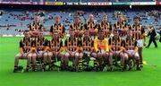 20 June 1999; Kilkenny players prior to the Guinness Leinster Senior Hurling Championship Semi-Final match between Kilkenny and Laois at Croke Park in Dublin. Photo by Ray McManus/Sportsfile