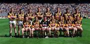 11 July 1999; The Kilkenny Senior Hurling team prior to the Leinster Senior Hurling Championship Final match between Kilkenny and Offaly at Croke Park in Dublin. Photo by Ray McManus/Sportsfile