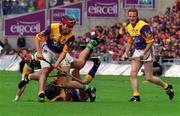 20 June 1999; Liam Dunne of Wexford during the Guinness Leinster Senior Hurling Championship Semi-Final match between Offaly and Wexford at Croke Park in Dublin. Photo by Aoife Rice/Sportsfile