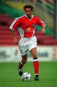 9 July 1999; St Patrick's Athletic footballer Marcus Hallows pictured at Richmond Park in Dublin. Photo by David Maher/Sportsfile