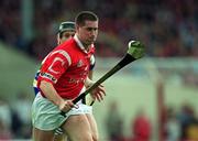 13 June 1999; Mark Landers of Cork during the Munster Senior Hurling Championship Semi-Final match between Cork and Waterford at Semple Stadium in Thurles, Tipperary. Photo by Ray McManus/Sportsfile