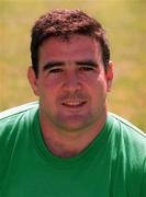 12 July 1999; Mark McDermott during Ireland Rugby U21 Squad Portraits at Wanderers Rugby Club in Dublin. Photo by Brendan Moran/Sportsfile