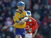 9 April 2006; Tommy Holland, Clare, in action against Kieran Murphy, Cork. Allianz National Hurling League, Division 1A, Round 5, Cork v Clare, Pairc Ui Rinn, Cork. Picture credit: Matt Browne / SPORTSFILE