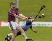 16 April 2006; Darren McCormack, Westmeath, in action against Tommy Moore, Dublin. Allianz National Hurling League, Division 2 Semi-Final, Dublin v Westmeath, Pairc Tailteann, Navan, Co. Meath. Picture credit: Pat Murphy / SPORTSFILE