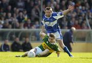 16 April 2006; Marc O Se, Kerry, in action against Colm Parkinson, Laois. Allianz National Football League, Division 1 Semi-Final, Kerry v Laois, Fitzgerald Stadium, Killarney, Co. Kerry. Picture credit: Brendan Moran / SPORTSFILE