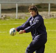 19 April 2006; Donnacha O'Callaghan in action during Munster squad training. Thomond Park, Limerick. Picture credit; Pat Murphy / SPORTSFILE