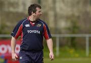 19 April 2006; Anthony Foley during Munster squad training. Thomond Park, Limerick. Picture credit; Pat Murphy / SPORTSFILE