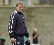 18 April 2006; Republic of Ireland manager Steve Staunton during the 4th Annual Docklands Festival of Football. Tolka Rovers FC, Frank Cooke Park, Griffith Avenue, Dublin. Picture credit: Pat Murphy / SPORTSFILE