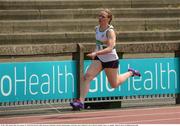 29 May 2016; Shauna Daly of St Abbans AC during the Women's 200m during the GloHealth National Championships AAI Games and Combined Events in Morton Stadium, Santry, Co. Dublin.  Photo by Piaras Ó Mídheach/Sportsfile